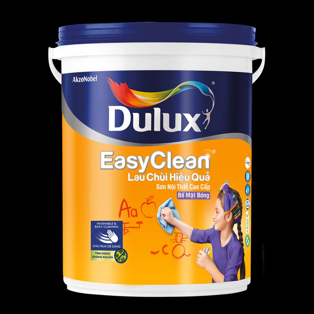 Dulux Easyclean Lau Chùi Hiệu Quả Bề Mặt Bóng